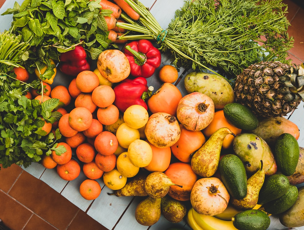 Frutas ricas en fibra
